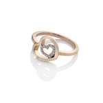 Hot Diamonds Adorable Encased Rose Heart Ring
