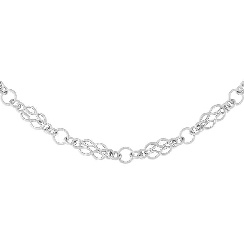 Celtic Silver Link Bracelet