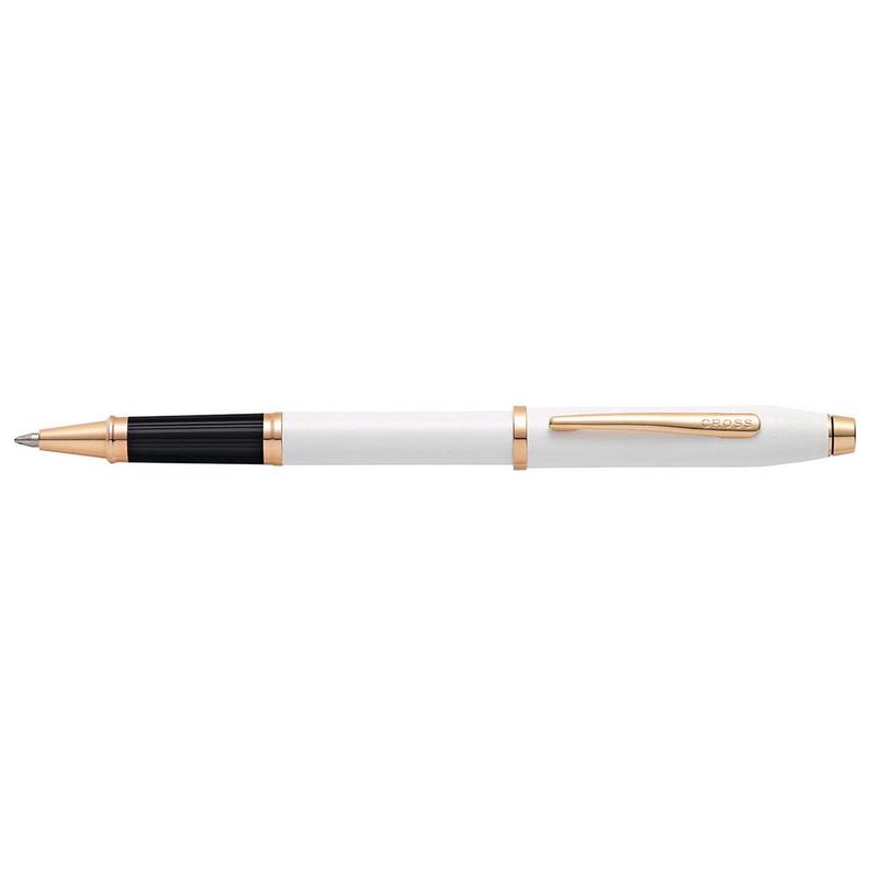 Century II Pearlescent White Lacquer Rollerball