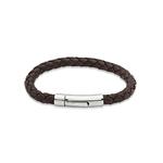 Unique&Co Dark Brown Leather Bracelet