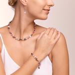 Rose-Beige Bracelet GeoCUBE® Crystals & Gemstones