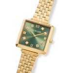 Iconic Square Glamorous Green Watch