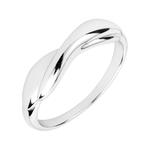 Organic Shaped Silver Wave Ring