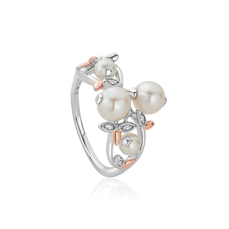 Lily of the Valley Pearl Ring