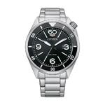 Eco-Drive Sports Watch with Black Dial