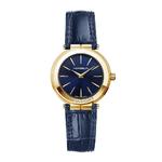 Newport Slim Watch Gold Case with Blue Strap