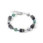 GeoCUBE® Iconic Precious Onyx bracelet Sage Green