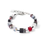 GeoCUBE® Iconic Precious Bracelet Black & Red