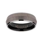 7mm Tungsten Dome Matte Finish Ring