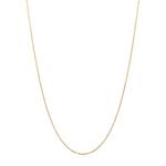 90cm Gold Plated Silver Trace Chain