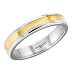 18ct Gold 3.5mm Concave Wedding Ring