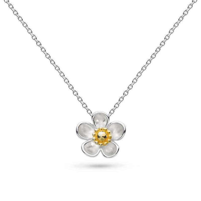 Blossom Wood Rose Necklace