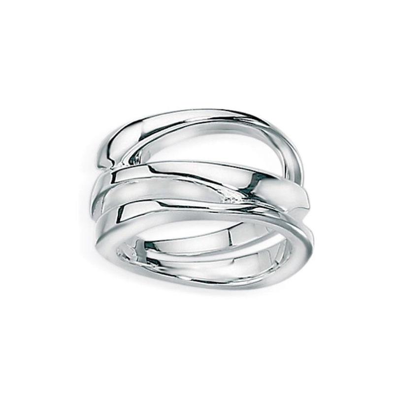 Triple Band Sterling Silver Ring