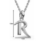 Signature Skript Capital R Initial Necklace