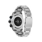 CZ Hybrid Stainless Steel Bracelet Watch