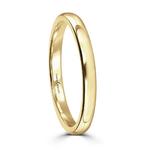 Perpetual 2.5mm Flat Top 18ct Gold Wedding Ring