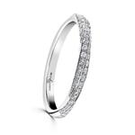 Azalea 0.19ct Diamond Twist Platinum Ring