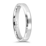 Infinity 3mm Court Platinum Wedding Ring