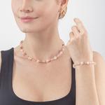 Light Rose GeoCUBE® Iconic Precious Necklace