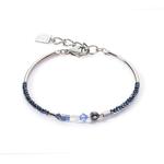 Sparkling Dot Gemstone Bracelet Blue