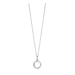 Initial 'O' Silver Pendant Necklace