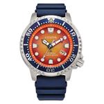 Eco-Drive Promaster Dive Watch with Orange Dial