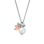 Lily of the Valley Pearl Pendant Necklace