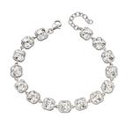 Silver Swarovski® Crystal Bracelet