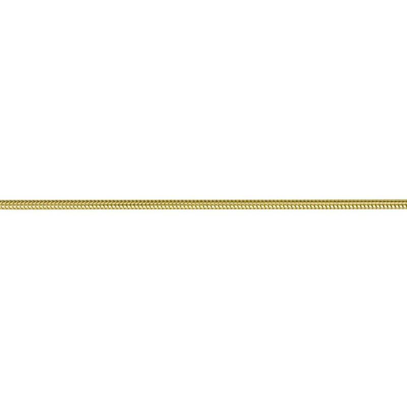 9ct Yellow Gold Snake Chain - 20 Inch