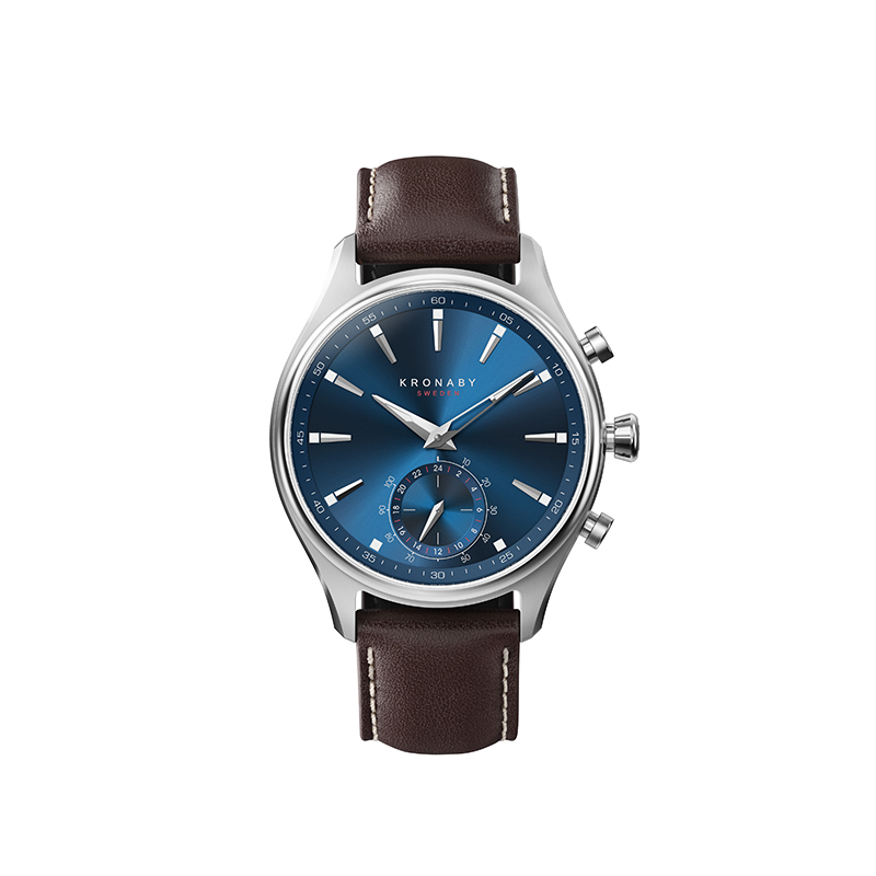 Kronaby Sekel41 Men's Blue Hybrid Smartwatch