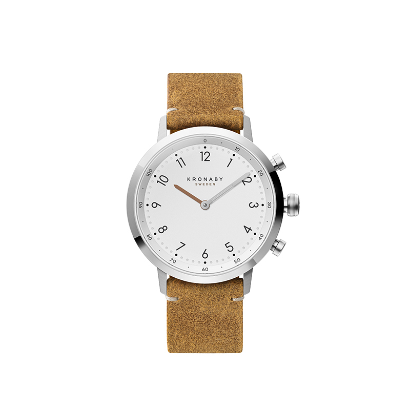 Kronaby Nord41 Men's White Hybrid Smartwatch