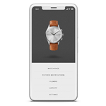 Kronaby Sekel43 Hybrid Smartwatch | Leather Strap