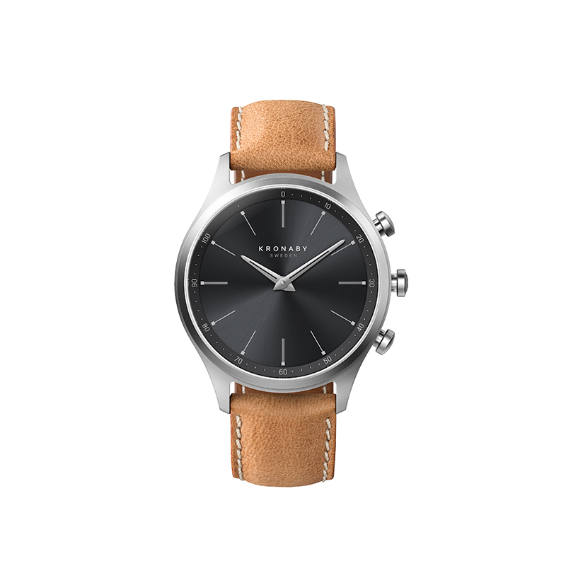 Kronaby Sekel41 Men's Black Hybrid Smartwatch
