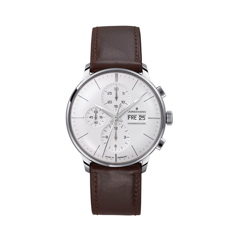 Junghans Meister Chronoscope Men's Strap Watch