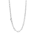 Ti Sento Chain Necklace With Cubic Zirconia 48cm