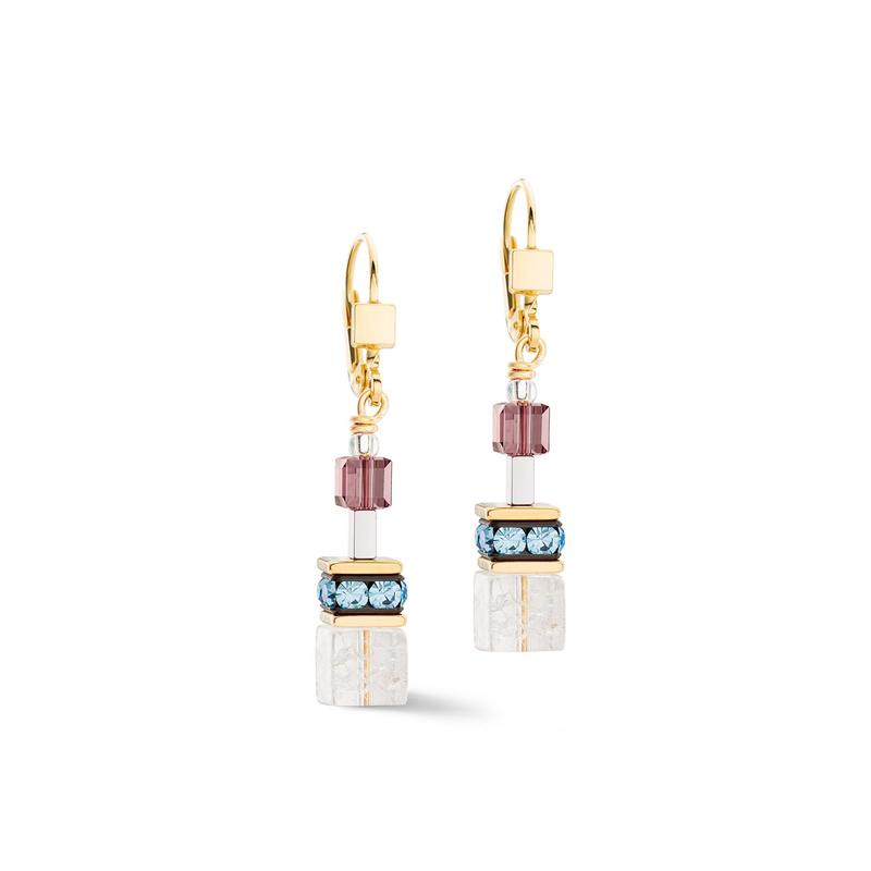 GeoCUBE®Iconic Precious Chain Earrings Multicolour
