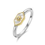 Golden Star Mother Of Pearl Ring