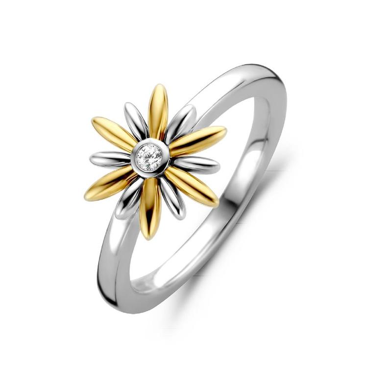 Ti Sento Star Mother of Pearl Ring