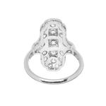 Diamond Set Art Deco Style Ring