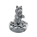Sterling Silver Terrier Dog Figurine