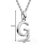 Signature Skript Capital G Initial Necklace