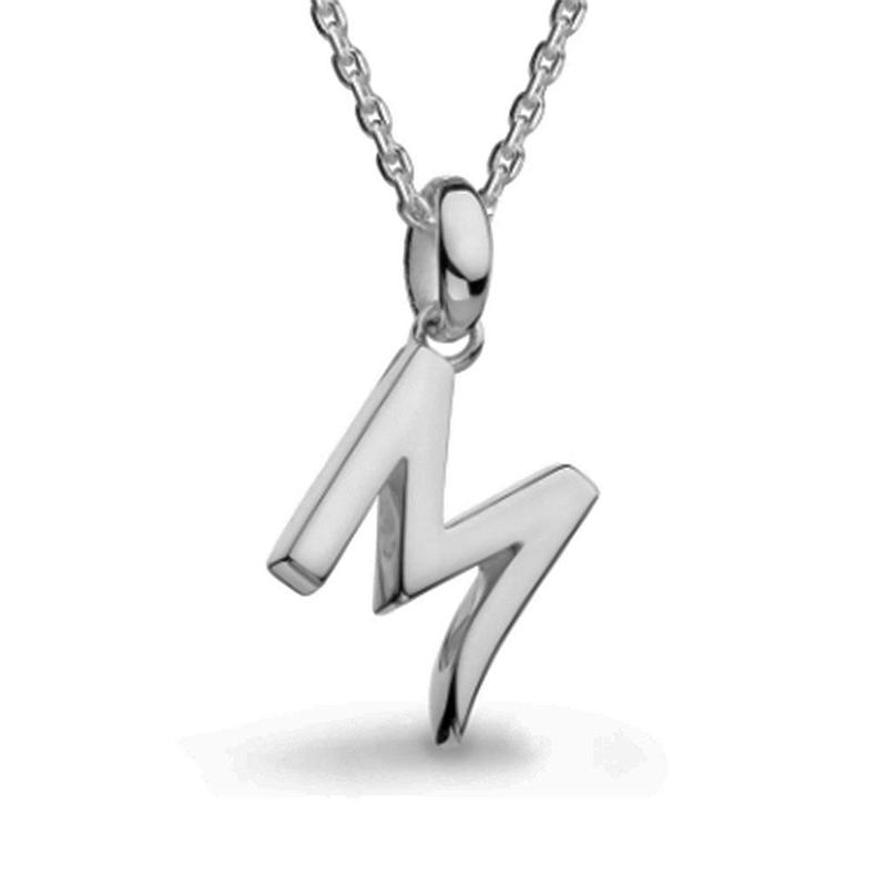 Signature Skript Capital M Initial Necklace