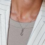 Entwine Twine Link Duo Petite Necklace