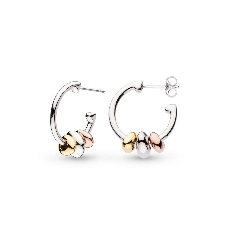 Coast Tumble Golden Hoop Earrings