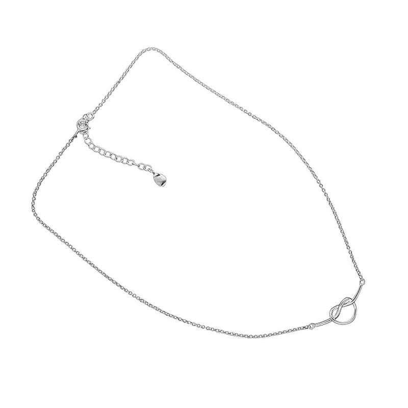 Love Knot Sterling Silver Necklace
