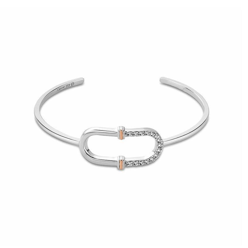 Clogau Connection Sterling Silver Bangle